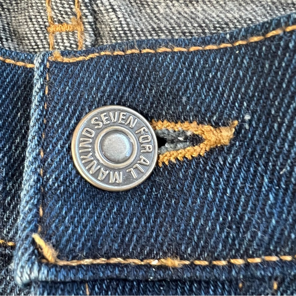 SEVEN 7 FOR ALL MANKIND NWT Slimmy Slim Straight Leg Jean Men's Size 32 - Picture 8 of 16
